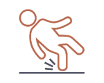 Sip and fall accident